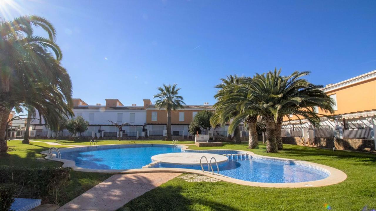 Palm Beach 132 Adosado Con Jardin Y Piscina Albert Villas Alcoceber Luaran gambar